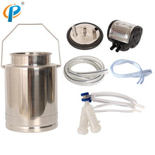 Load image into Gallery viewer, 25L Stainless Steel 201 Material Milking Bucket Group for Cow Milking Machine Parts
