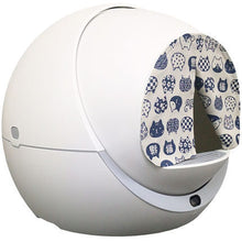 Load image into Gallery viewer, Automatic Self Cleaning Cats Sandbox Smart Litter Box Closed Tray Toilet Rotary Training Detachable Bedpan Pets Accessories
